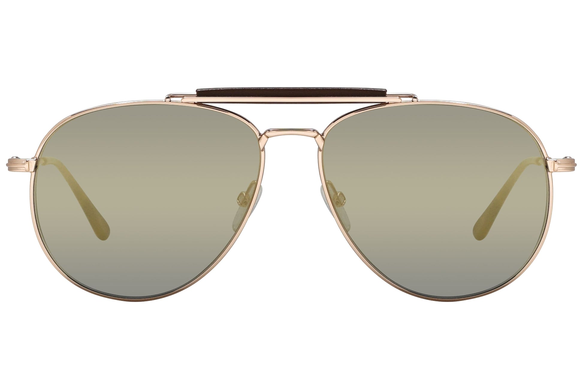 Tom Ford Dashel Gold Sunglasses Model: TF536-28C Fron View