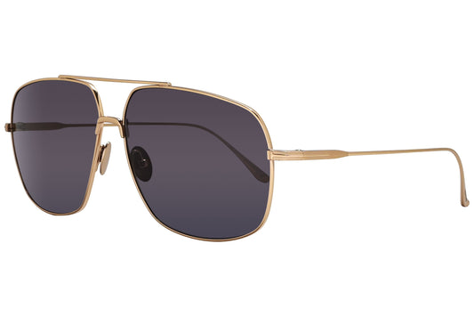 Tom Ford Dashel Gold Sunglasses Model: TF746-TITANIUM-30A Side View