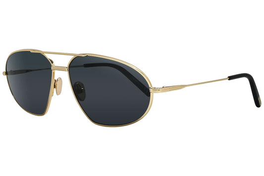 Tom Ford Dashel Gold Sunglasses Model: TF771-30A Side View