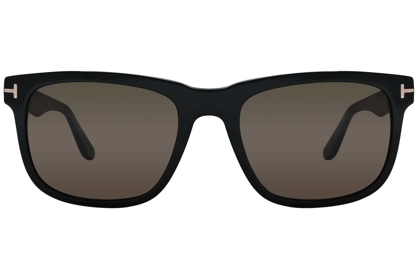 Tom Ford Wayfarer Black Sunglasses Model: TF775-01H-POL Fron View