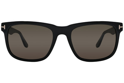 Tom Ford Wayfarer Black Sunglasses Model: TF775-01H-POL Fron View