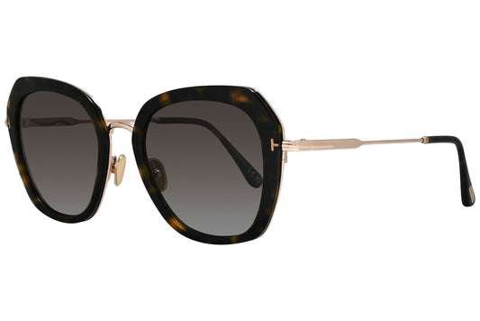 Tom Ford  Tortoise Sunglasses Model: TF792-52H-POL Side View