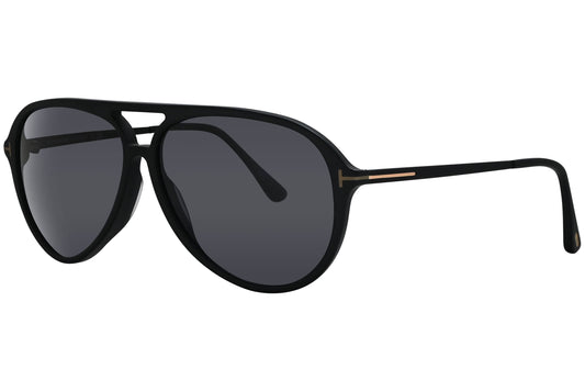 Tom Ford Black Sunglasses Model: TF909-02D-POL Side View