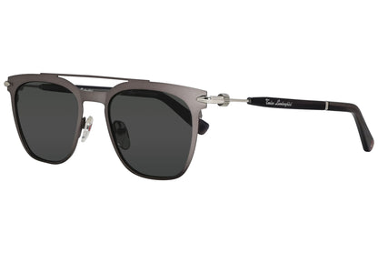 Tonino Lamborghini Aviator Gray Sunglasses Model: TL304-S03 Side View