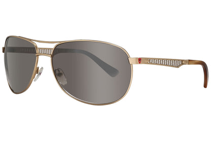 Tonino Lamborghini Aviator Gold Sunglasses Model: TL604-S02 Side View