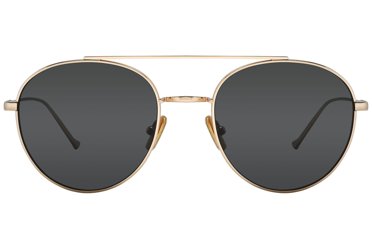 Tonino Lamborghini Aviator Gold Sunglasses Model: TL900-S01 Front View