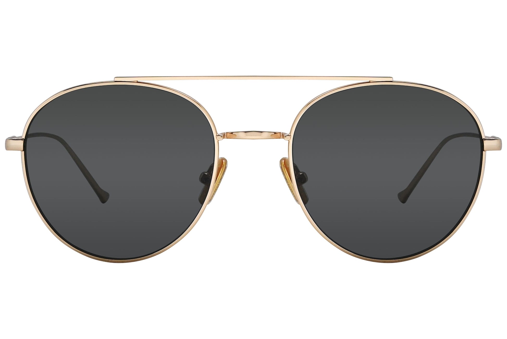 Tonino Lamborghini Aviator Gold Sunglasses Model: TL900-S01 Front View