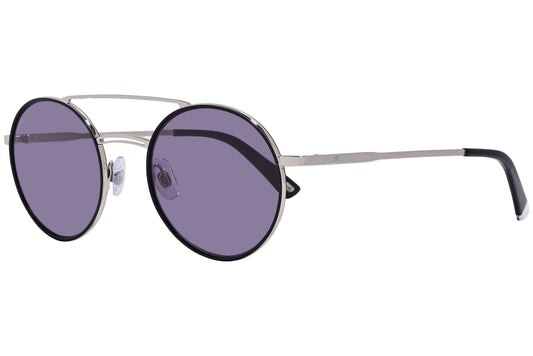 Web Black Color Aviator Sunglasses Viewed From A 45-Degree Angle.