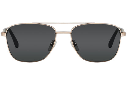 Ermenegildo Zegna Aviator Gold Sunglasses Model: EZ0014-28R Front View