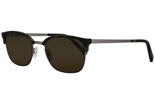 Ermenegildo Zegna Browline Olive Sunglasses Model: EZ0047-52J Side View