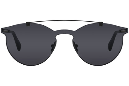 Ermenegildo Zegna Aviator Black Sunglasses Model: EZ0069-20A Front View