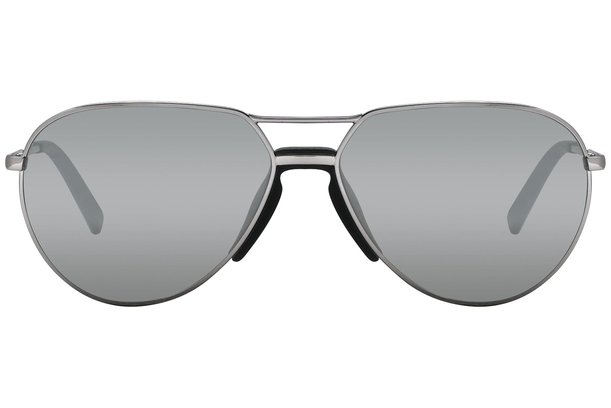 Ermenegildo Zegna Aviator Silver Sunglasses Model: EZ0096-14C Front View