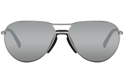 Ermenegildo Zegna Aviator Silver Sunglasses Model: EZ0096-14C Front View