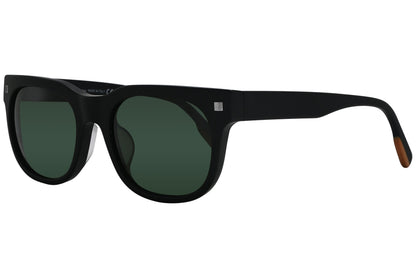 Ermenegildo Zegna Wayfarer Black Sunglasses Model: EZ0101-F-02N Side View