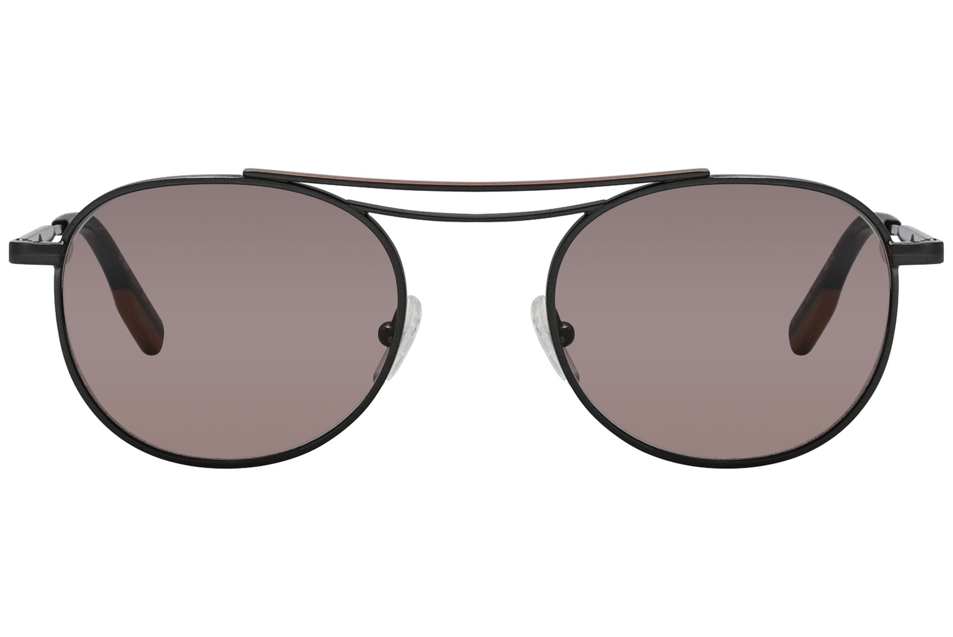 Ermenegildo Zegna Aviator Black Sunglasses Model: EZ0104-08E Front View