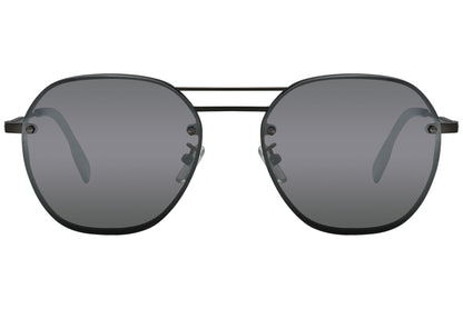 Ermenegildo Zegna Geometric Titanium Sunglasses Model: EZ0105-F-TITANIUM-08C Front View