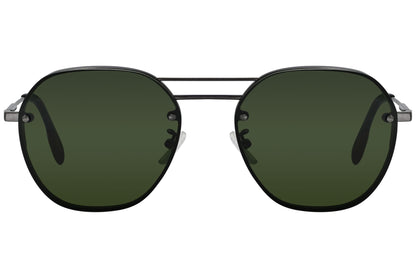 Ermenegildo Zegna Geometric Titanium Sunglasses Model: EZ0105-F-TITANIUM-08N Front View