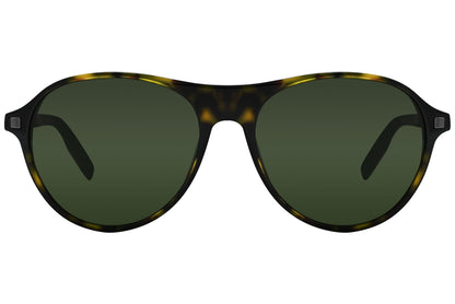 Ermenegildo Zegna Aviator Tortoise Sunglasses Model: EZ0168-52N Front View