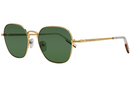 Ermenegildo Zegna Geometric Gold Sunglasses Model: EZ0174-30N Side View